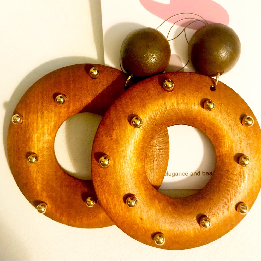 Wood Earrings